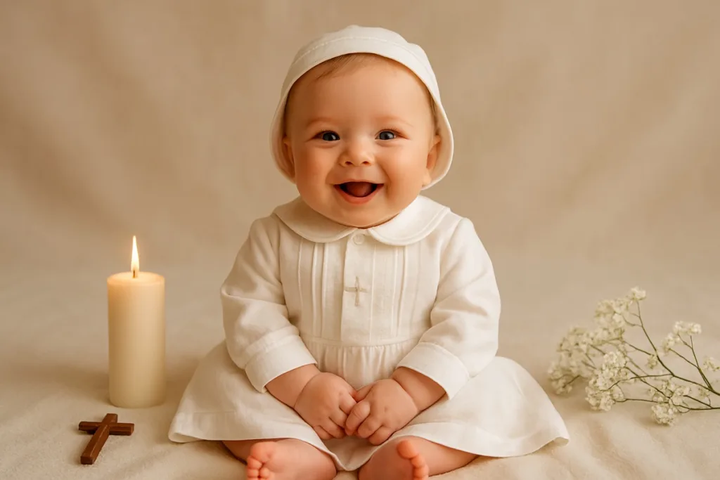 ropa para bautizo bebé
