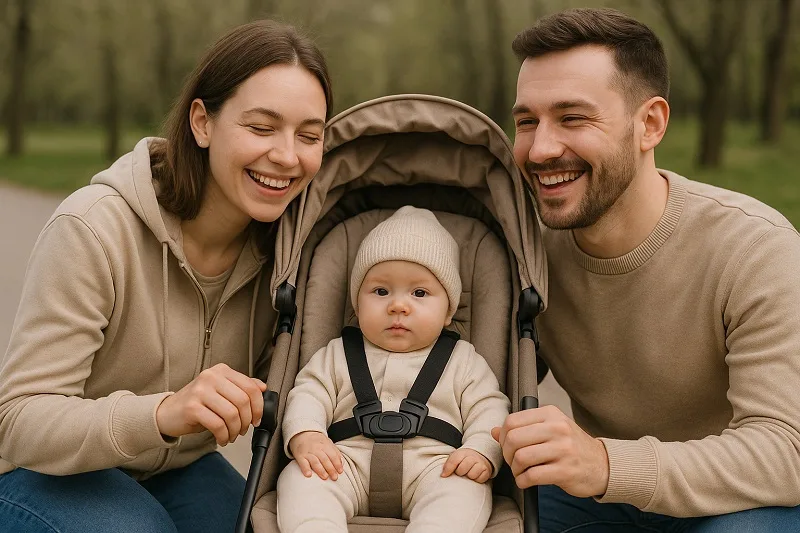 ropa primer paseo del bebé