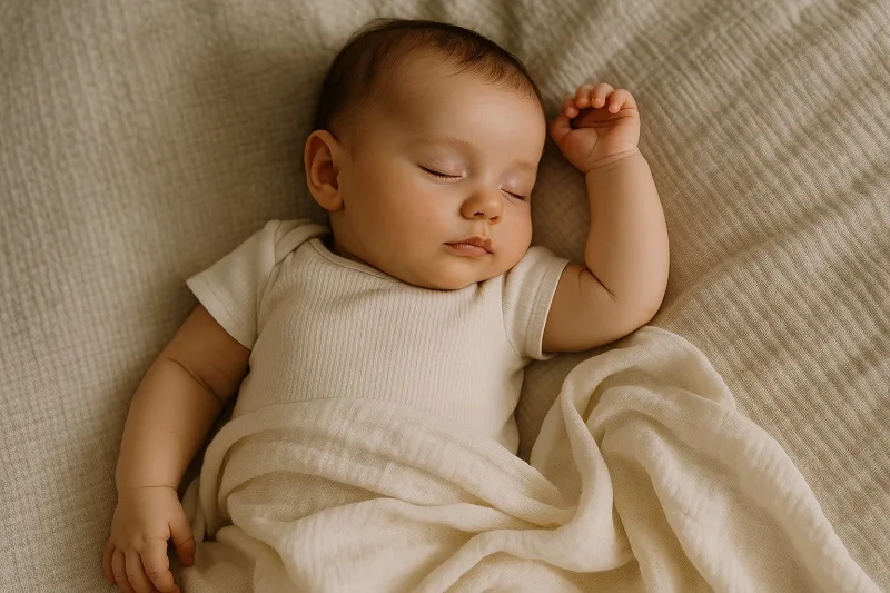 vestir al bebé para dormir