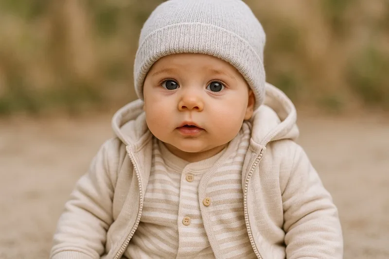 ropa del bebé y clima