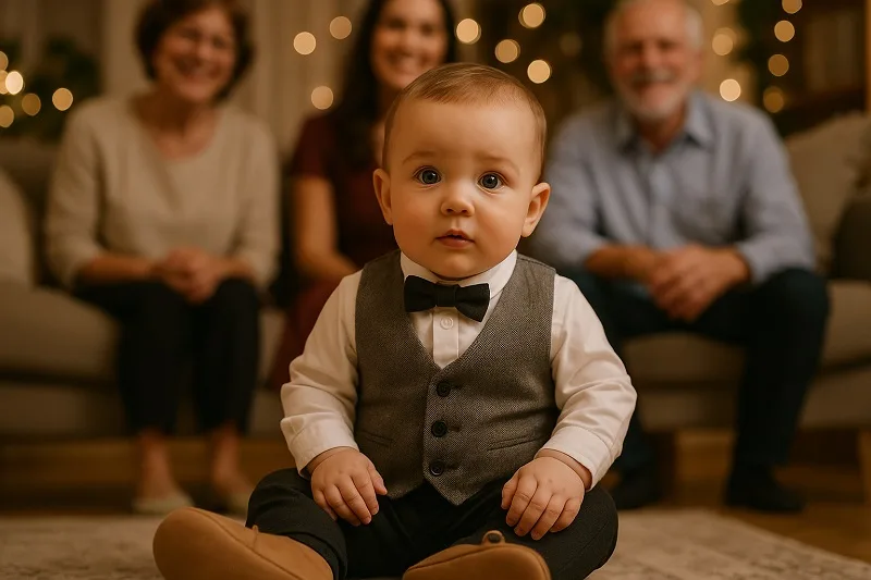 ropa formal para bebé