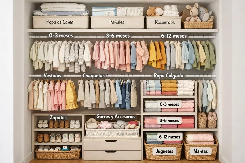 armar armario del bebé