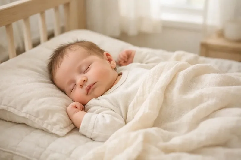 cuántas horas duerme un bebé
