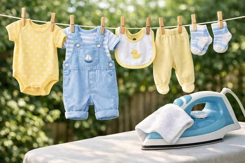cuidados ropa bebé recién lavada