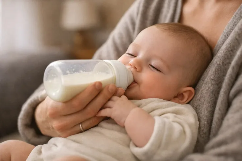 cómo saber si mi bebé come bien