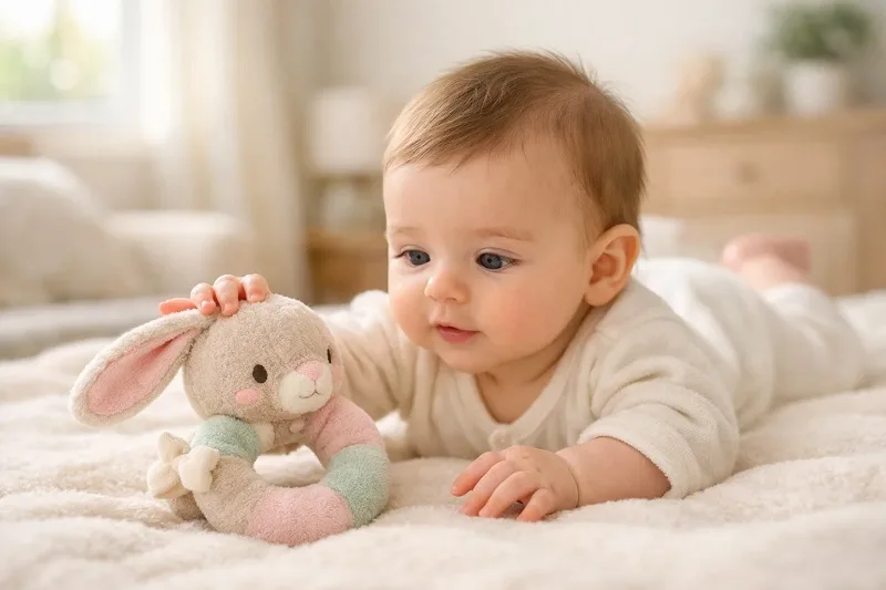 Primeros juegos para bebés de 0 a 6 meses