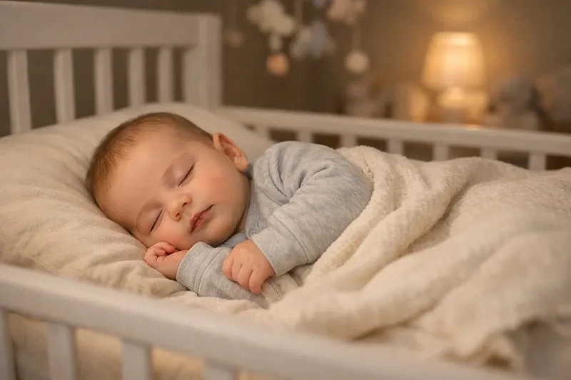 Rutina de sueño para bebés pequeños